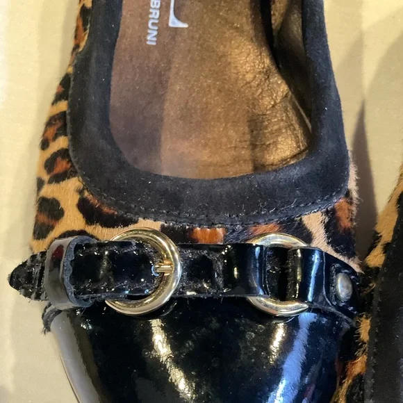Attilio Guisti Leombruni leopard print flats; NICE - Picture 6 of 16